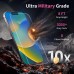 Maxsnacy for iPhone 15 Pro Max Privacy Screen Protector 6.7 inch Gradient Colorful 15 ProMax Tempered Glass 28° Anti-Spy Private Anti Blue Light Full Coverage Anti-Scratch HD Easy Installation Frame 2