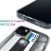 Maxsnacy Case for iPhone 15, 3D Effect Silver with Cassette Tape Design