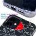 Maxsnacy Case for iPhone 12 Pro & for iPhone 12 with Cute Funny Japanese Anime Manga Popular Cartoon Design